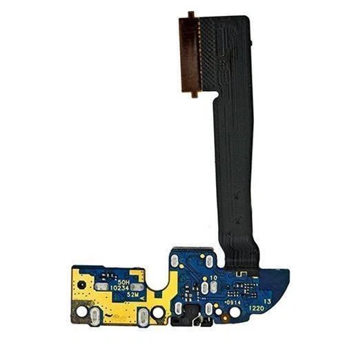 FLAT CONNETTORE DOCK DI CARICA RICARICA Micro usb per HTC ONE M8 MICROFONO - Immagine 1 di 1