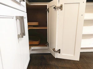 Küchenschrank Ecktürscharniere Küchenschrank Türen Ecke Ersatz - Bild 1 von 8