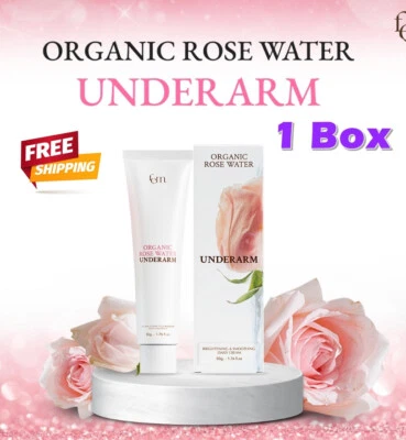 FEM Organic Rose Water Underarm Armpit Cream Elbows 50g - Image 1 of 4