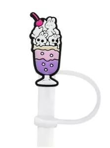 Stanley Cup Accessories Straw Dust Cover, Cup Of Bunnies - Picture 1 of 6