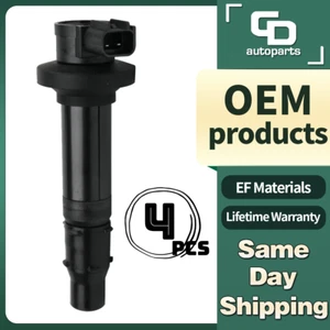 F6T549 Enhanced 4 Ignition Coils for 1999-2002 Yamaha YZF-R6 R6 5EB-82310-00-00 - Picture 1 of 12