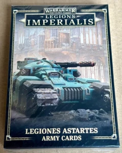 Warhammer The Horus Heresy LEGIONS ASTARTES Army Cards Pack Sealed BNIB New - Picture 1 of 2