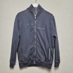 First Issue Jumper Mens M Ice Polo St Moritz Cup Full Zip Removable Lining - Picture 1 of 10
