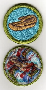 "Insignia de mérito de cuero, tipo J ""Cosas Scout"" posterior (2002-10), ¡como nueva! - Imagen 1 de 1