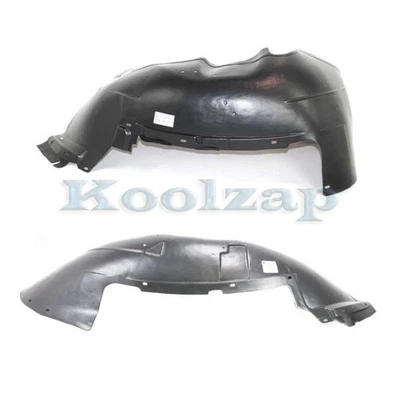 For 99-07 Silverado Truck Front Splash Shield Inner Fender Liner Panel SET PAIR - Imagem 1 de 4