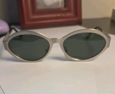 Rare Italian Vintage Cat Eye Gianni Versace S97 Sunglasses Col 22M Original Case - Image 1 of 4