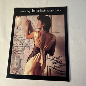 Vintage 1986 Night N Day Intimates Holiday Edition Catalog - Rare - Picture 1 of 6