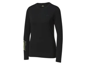 CRIVIT Damen Funktionsshirt, langarm, mit Rundhalsausschnitt schwarz, M - B-Ware - Bild 1 von 2