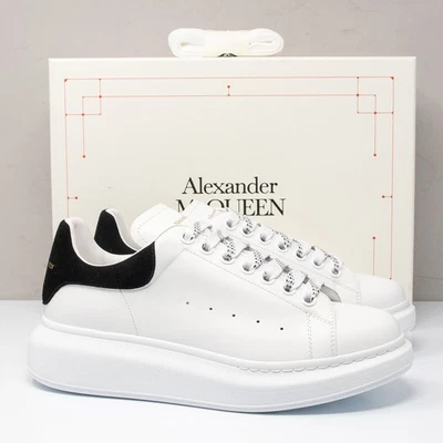 Zapatillas Alexander McQueen Larry blancas/negras de gran tamaño, talla 39 (9 EE. UU.) Foto 1 de 4