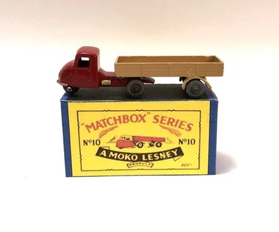 Vintage Lesney Matchbox 10b, Beautifully Restored, Metal wheels, Repro Box - Image 1 of 4