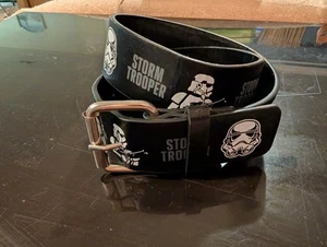 Disney Star Wars Kids M/L Belt Black with Storm Troopers - Picture 1 of 3