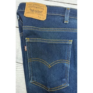 Vintage 1980er Levi's 517 Jeans Herren 38x29 Distressed Boot Cut Denim Made USA - Bild 1 von 9