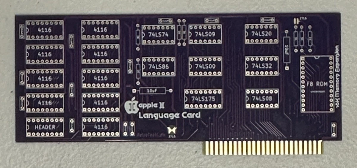 AppleII Language Card （中古品,当時物） Apple Vintage Computer Interface Card for sale | eBay