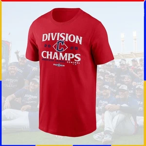Cleveland Guardians 2025 AL Central Division Champions Locker Room FREESHIP Fans - Picture 1 of 6