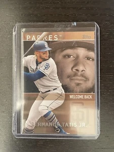 2020 Topps Fernando Tatis Jr Highlights #FTH-11 Gold /50 San Diego Padres - Bild 1 von 2