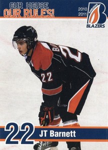 2010/11 Kamloops Blazers - J.T. BARNETT