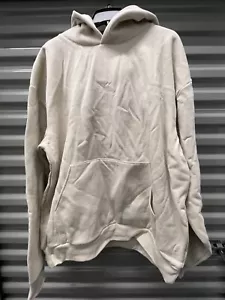 Felpa con cappuccio pullover indipendente marrone taglia GRANDE uomo - Foto 1 di 5