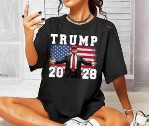 Patriotic USA Flag Make America Great Again Tshirt Men Women - Picture 1 of 1
