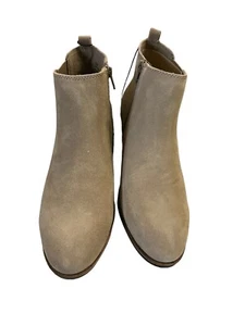 Stivaletti donna bianchi montagna taglia 8 pelle scamosciata zip laterale tortora donna - Foto 1 di 14