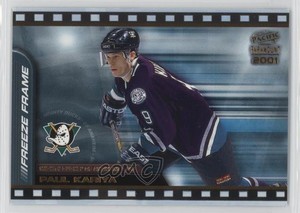 2000-01 Pacific Paramount Freeze Frame Paul Kariya #1 HOF