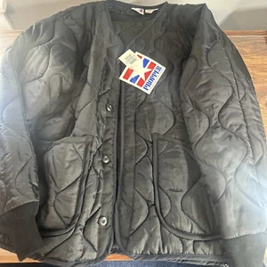 Propper M-65 Liner System Field Coat - Black Large 13075 New with tags 100% Poly - Picture 1 of 16