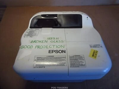 Epson EB-570 Short-throw XGA projector 3LCD 2700 Lumens - 1,889 H - BROKEN GLASS - Bild 1 von 4