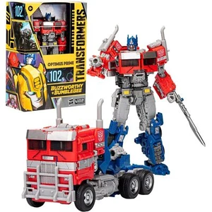 TRANSFORMERS STUDIO SERIES BUZZWORTHY BUMBLEBEE 102BB OPTIMUS PRIME IN STOCK - Picture 1 of 5