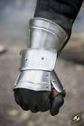 Medieval Templar Knights SCA Scout Gauntlet Polished Steel Armor Gloves GSS42