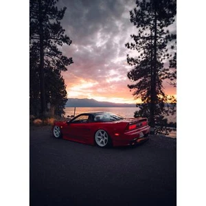 Acura NSX JDM Car Art Poster #007 - High Resolution Sleek Wall Decor for Enthusi - Picture 1 of 15
