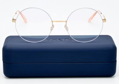 Marco de gafas MYKITA Berlin con borde inferior YOKO 303 53-19 459 4/12 pies dorado circular Foto 1 de 4