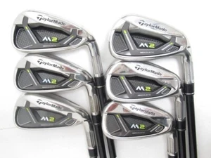 Taylormade M2 2017 Iron Set #5-9,P (6Clubs) /Flex S Stiff - Picture 1 of 5