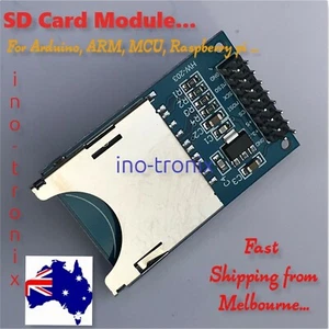 SD Card Module for Arduino ARM MCU Raspberry pi Read & Write with SPI interface - Picture 1 of 5