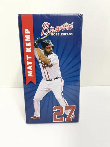 2017 Matt Kemp Atlanta Braves Bobble Head - SGA / NIB Cover