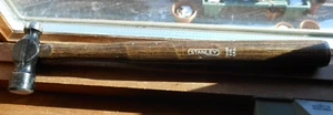 Martello pipì a sfera vintage Stanley 54-108 8 once testa liscia made in USA - Foto 1 di 3