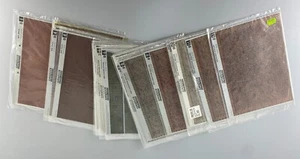 Vintage Superquick Building Paper OO Gauge 6 sheets Tiles Slates Paving Brick - Picture 1 of 9