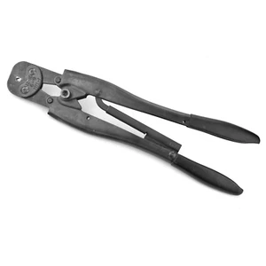 Hand Crimp Tool Electrical Wire Cable Ratchet Crimper 12-10 AWG | AMP 49656-8 - Picture 1 of 5