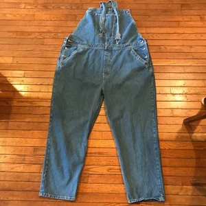 ASOS Denim bavaglino bottoni tuta laterale donna taglia US 24 - Foto 1 di 12