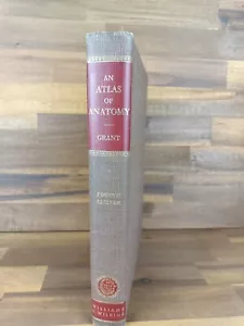 An Atlas Of Anatomy - J.C Boileau Grant - Fourth Edition 1956 - Picture 1 of 17