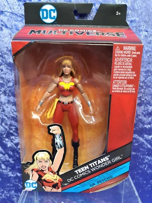 DC Multiverse Teen Titans Wonder Girl sin usar, en caja, serie DR Psycho Foto 1 de 3