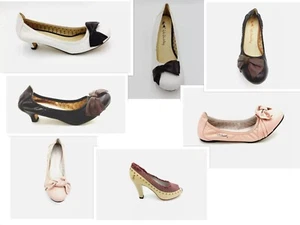 Ladies Ugly Duckling Genuine Leather Shoes - Various Styles UK 4,5,6,7 - Picture 1 of 8