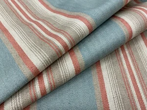 Kravet Woven Stripe Uphol Drapery Fabric- Lodeve Ticking Capri 4.60 yd 35169-312 - Picture 1 of 4