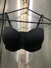 Victoria Secret Bra Nwt Size 32Ddd All Black With Removable Straps Bodie By Vict