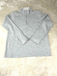 Orvis Fleece Women’s XL Gray Long Sleeve 1/4 Zip - Picture 1 of 8