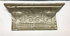 Étagère manteau en étain en relief architectural 20 pouces décoration intérieure 1782-23B