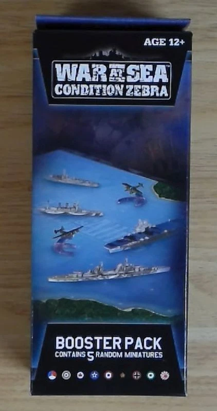 1x War At Sea Condition Zebra: Booster Pack: (Pegado) Producto Nuevo Precintado - A Foto 1 de 1