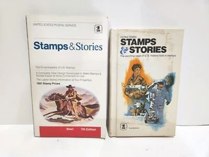 Lot of 2 ~ United States Stamps & Stories First Edition HC + 7th edition PB - Picture 1 of 4