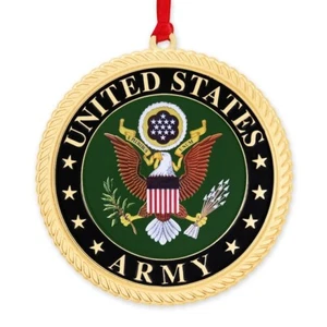 PinMart's Ornamento incisivo con licenza ufficiale esercito americano - Foto 1 di 4
