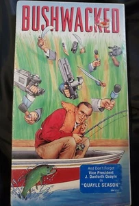 BUSHWACKED VHS RARE GEORGE BUSH COMEDY by JIM MORRIS (SNL) *Factory sealed* New* - Bild 1 von 2