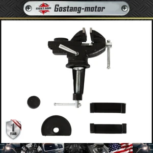 New 70mm HD 360º Swivel Portable Table Bench Vice Clamp Mini Vise Anvil - Picture 1 of 19