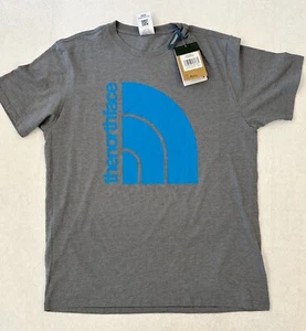 NWT The North Face Jumbo HD Short Sleeve T Shirt Mens L Gray - Picture 1 of 2
